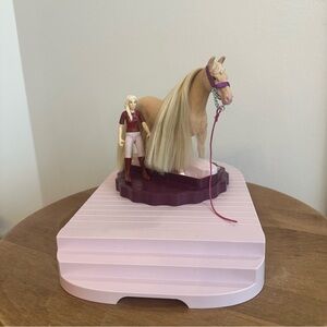 Schleich Horse Club Sofias Beauties Grooming Station Toy Playset 42617 Used Good